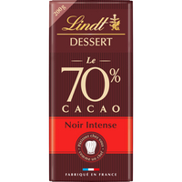 Lindt LINDT Dess. noir intense 70% cacao 200g
